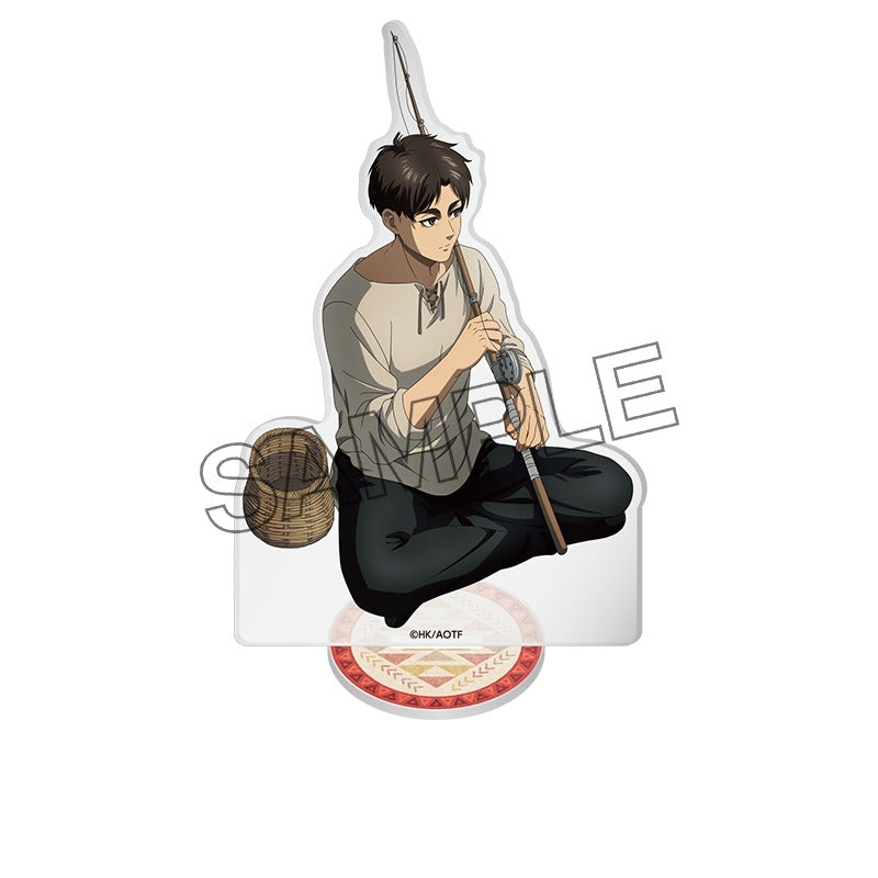 (Goods - Acrylic Stand) TV Anime Attack on Titan The Final Season feat. Exclusive Art Acrylic Figure Eren