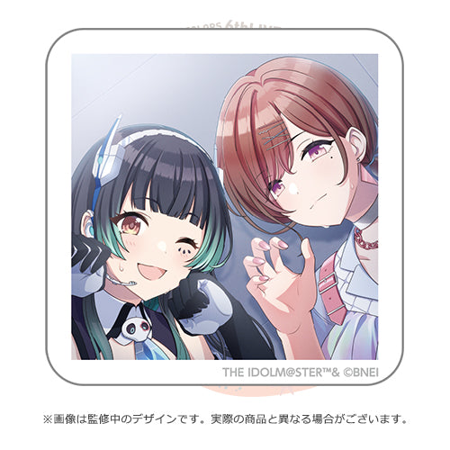 (Goods - Badge) THE IDOLM@STER SHINY COLORS 6thLIVE TOUR Commemorative Merch Official Square Button Badge