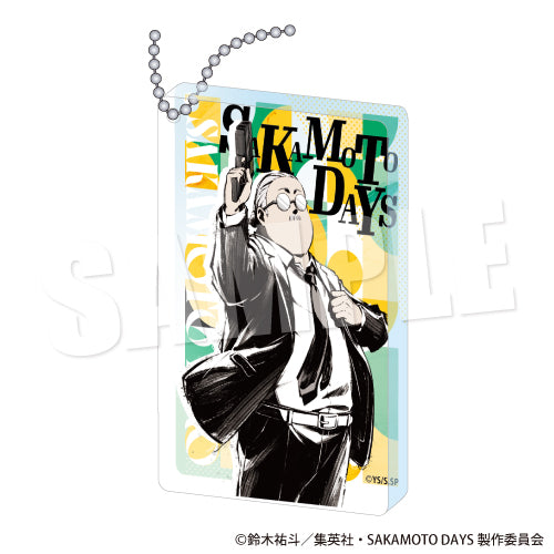 (1BOX=5)(Goods - Keychain) SAKAMOTO DAYS Trading Acrylic Block Keychain (Neo Painting ver.)