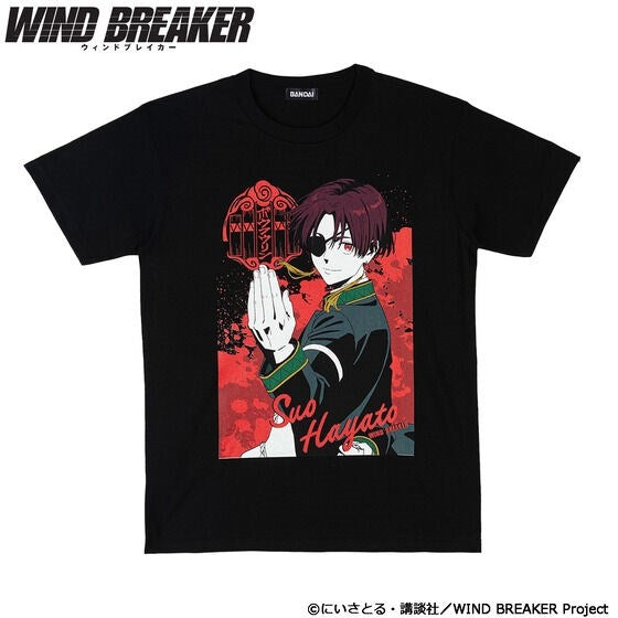 (Goods - Shirt) WIND BREAKER T-shirt Collection (Hayato Suo) L