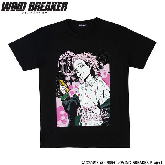 (Goods - Shirt) WIND BREAKER T-shirt Collection (Mitsuki Kiryu) XL