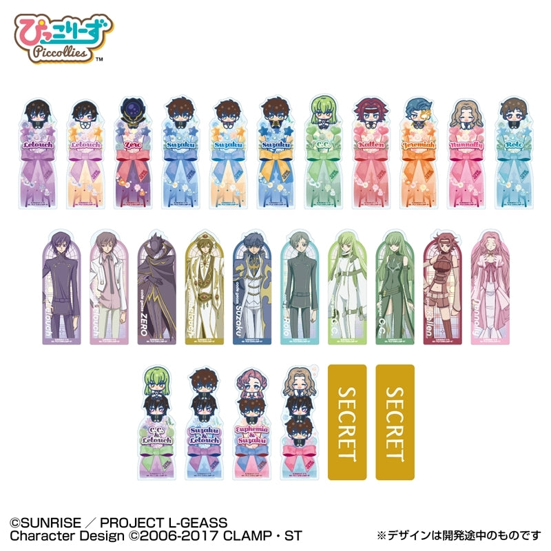 (1BOX=20)(Goods - Bookmark) CODE GEASS Lelouch of the Rebellion Bookmark Collection