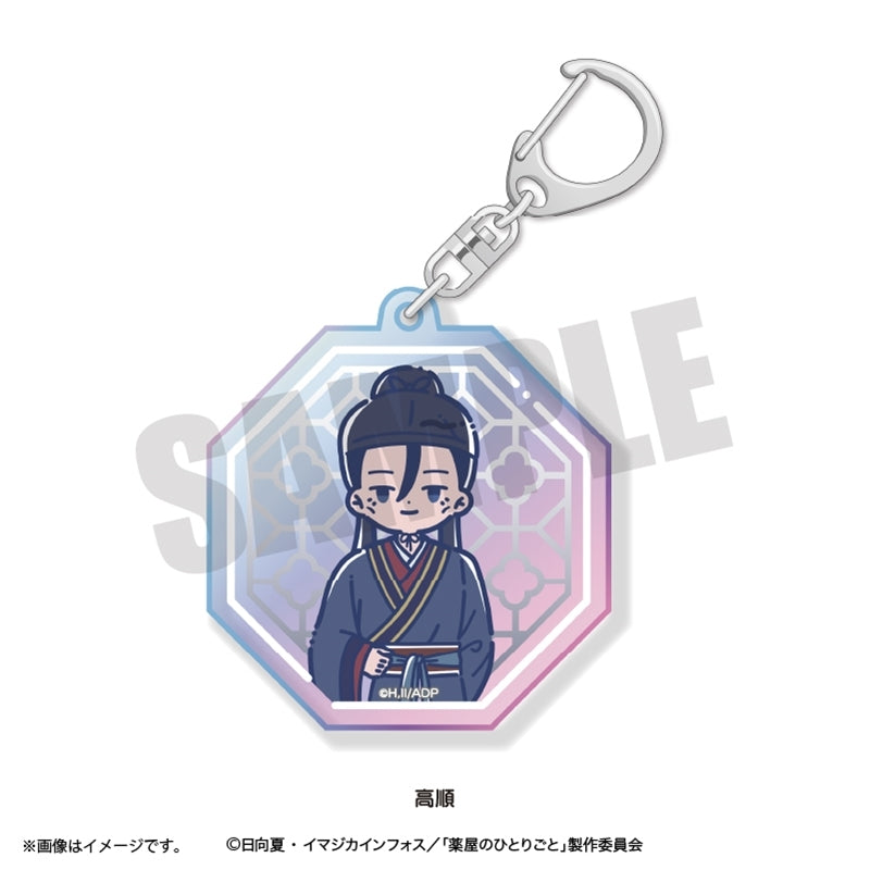 (Goods - Keychain) TV Anime The Apothecary Diaries Retro Pop Iridescent Acrylic Keychain Gaoshun