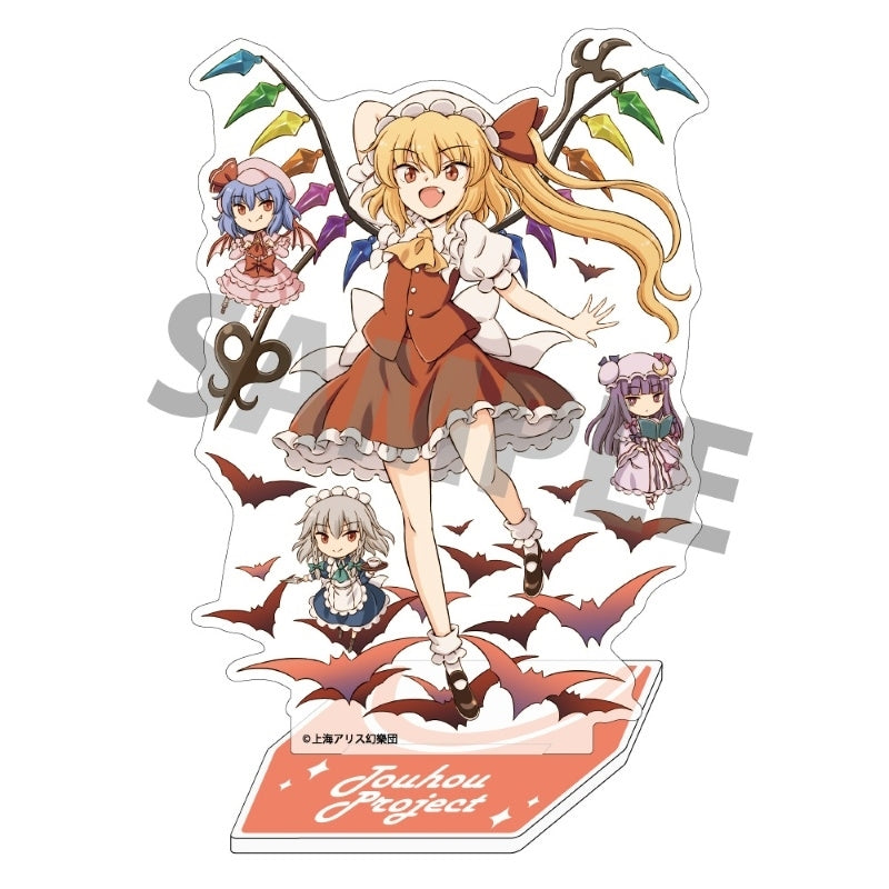 (Goods - Acrylic Stand) Touhou Project Character Acrylic Stand 36 Flandre Scarlet Art by Makoto Hirasaka