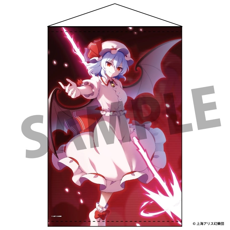 (Goods - Tapestry) Touhou Project B2 Tapestry 86 Remilia Scarlet Art by 60mai