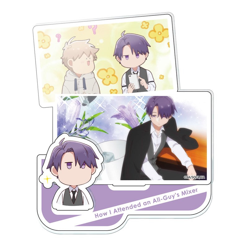 (Goods - Acrylic Stand) TV Anime - How I Attended an All-Guy's Mixer Acrylic Chara Stand Fuji