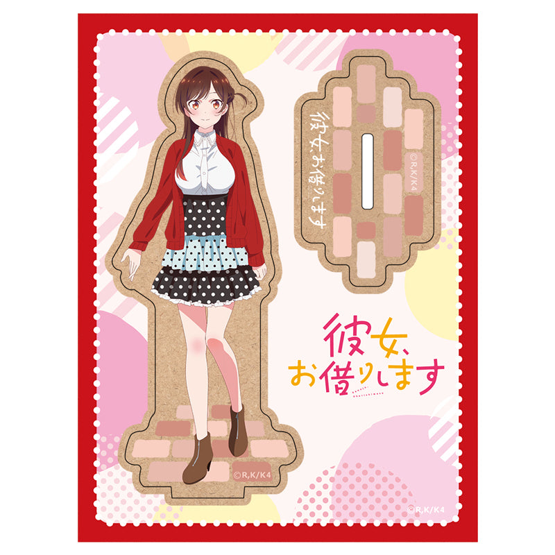 (Goods - Acrylic Stand) TV Anime Rent-A-Girlfriend Season 4 Wooden Chara Stand Chizuru Mizuhara