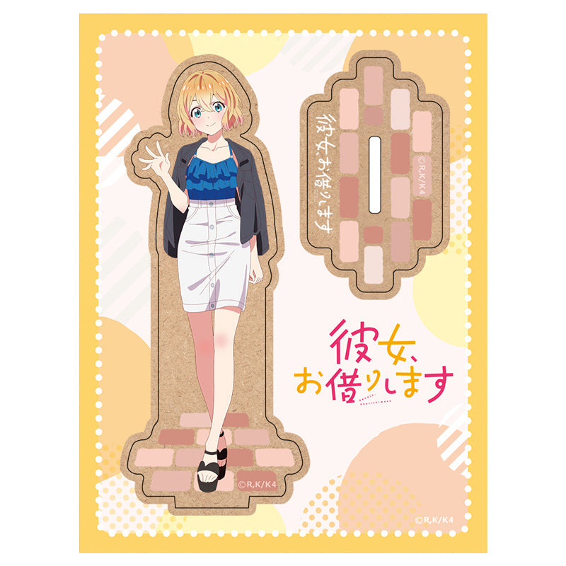 (Goods - Acrylic Stand) TV Anime Rent-A-Girlfriend Season 4 Wooden Chara Stand Mami Nanami