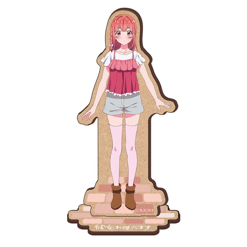 (Goods - Acrylic Stand) TV Anime Rent-A-Girlfriend Season 4 Wooden Chara Stand Sumi Sakurasawa