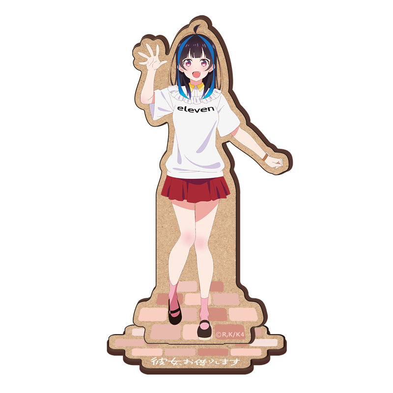 (Goods - Acrylic Stand) TV Anime Rent-A-Girlfriend Season 4 Wooden Chara Stand Mini Yaemori