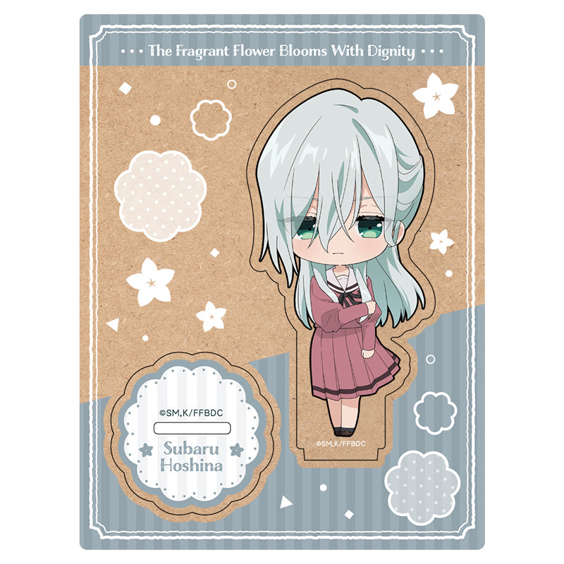 (Goods - Acrylic Stand) TV Anime The Fragrant Flower Blooms with Dignity Wooden Chara Stand Subaru Hoshina