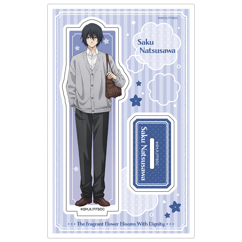 (Goods - Acrylic Stand) TV Anime The Fragrant Flower Blooms with Dignity Acrylic Chara Stand Saku Natsusawa