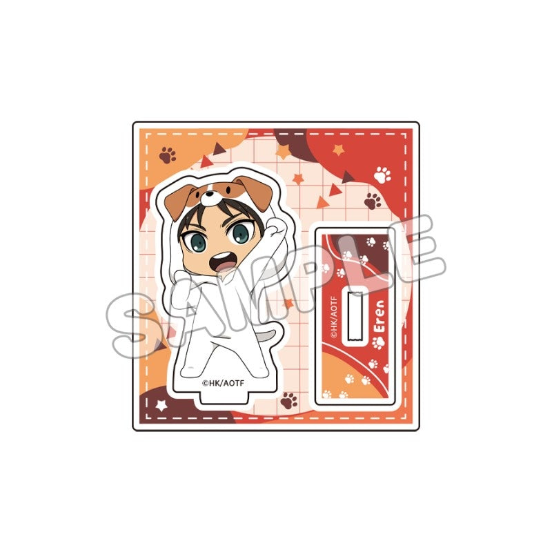 (Goods - Acrylic Stand) Attack on Titan Animarukko Acrylic Stand 1/Eren