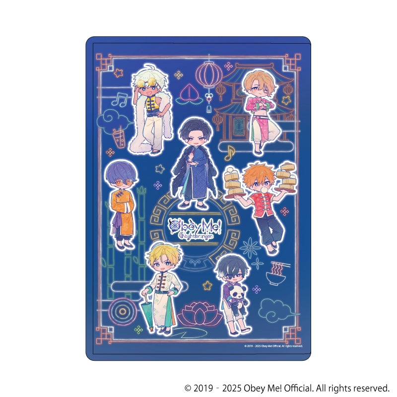 (Goods - Accessory) Obey Me! Nightbringer Character Clear Case 13 - Chinese Clothing Ver.(Retro Art)