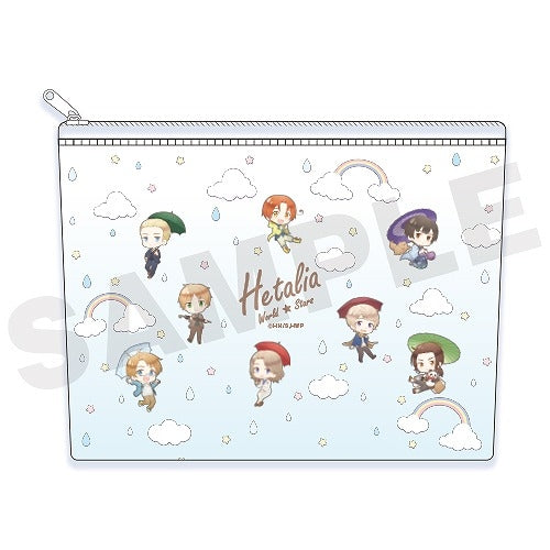 (Goods - Pouch) Hetalia World★Stars Clear Pouch [Doresere Dress Collection Mini]