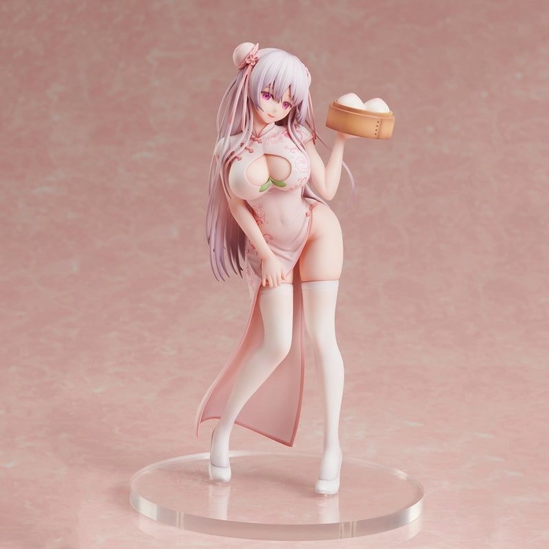 (Bishojo Figure) miko Illustration "Momoman-chan" Complete Figure (Re-release)