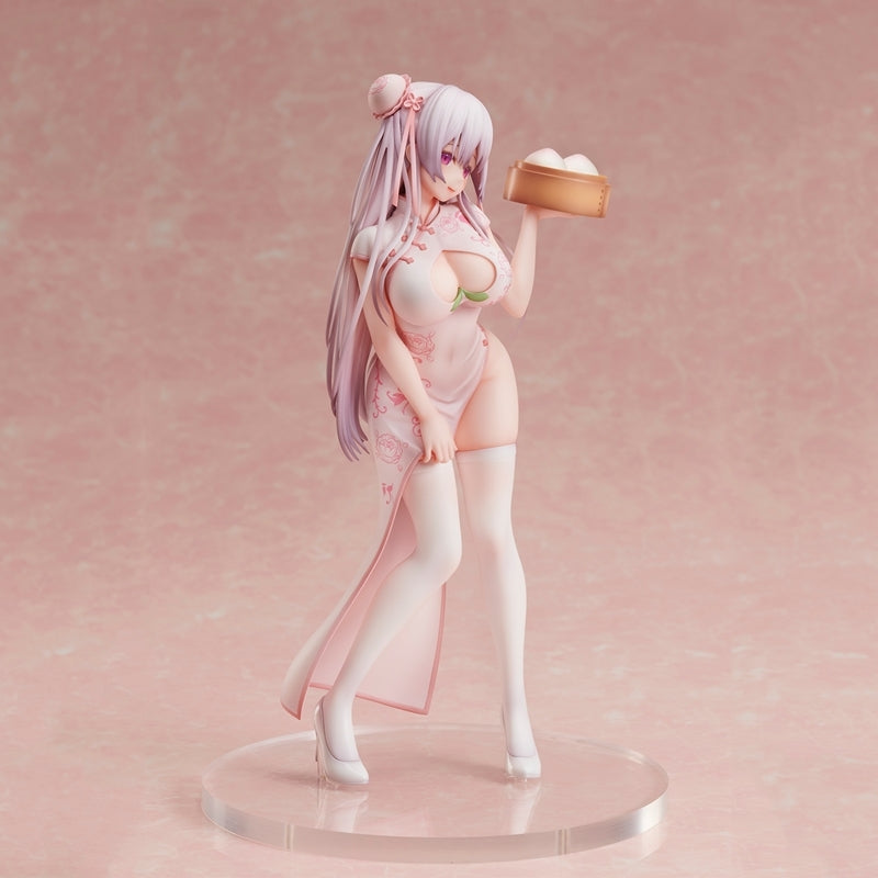 (Bishojo Figure) miko Illustration "Momoman-chan" Complete Figure (Re-release)