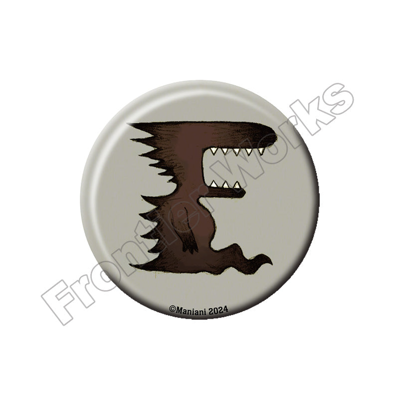 (Goods - Badge) Maniani World 2024SMR Alphabet Badge E