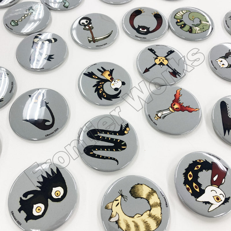 (Goods - Badge) Maniani World 2024SMR Alphabet Badge K