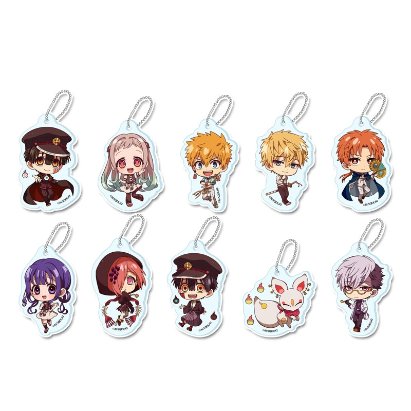 (1BOX=10)(Goods - Key Chain) TV Anime Toilet-bound Hanako-kun 2 PuchiChoco Trading Acrylic Key Chain