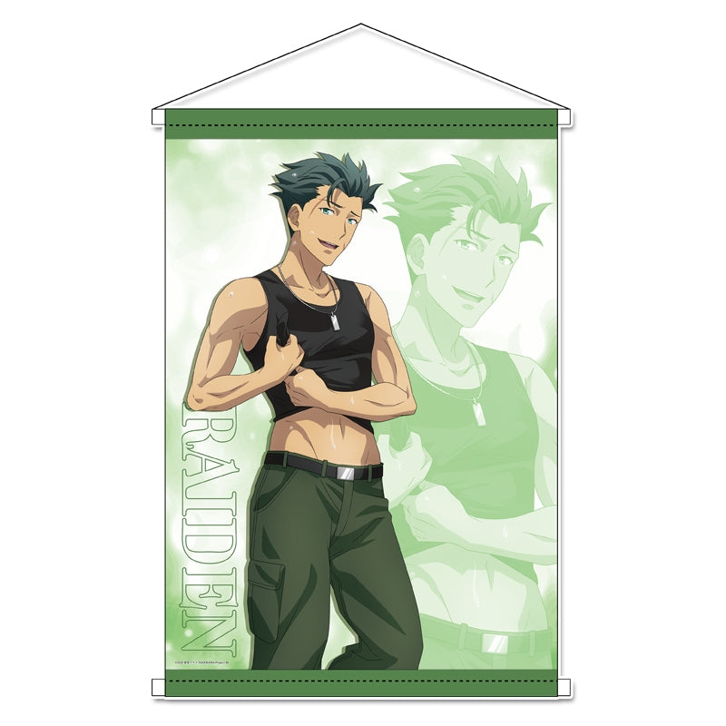 (Goods - Tapestry) 86: Eighty Six Exclusive Art B2 Tapestry (Raiden) Taking Shelter from the Rain