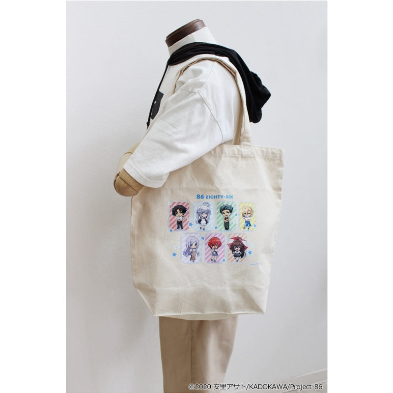 (Goods - Bag) 86: Eighty Six PuchiChoco CanvasTote Taking Shelter from the Rain