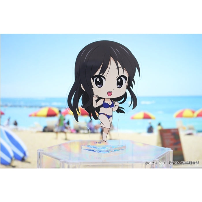 (Goods - Acrylic Stand) K-ON!! PuchiChoco Acrylic Stand (Mio Akiyama) Swimsuit ver.