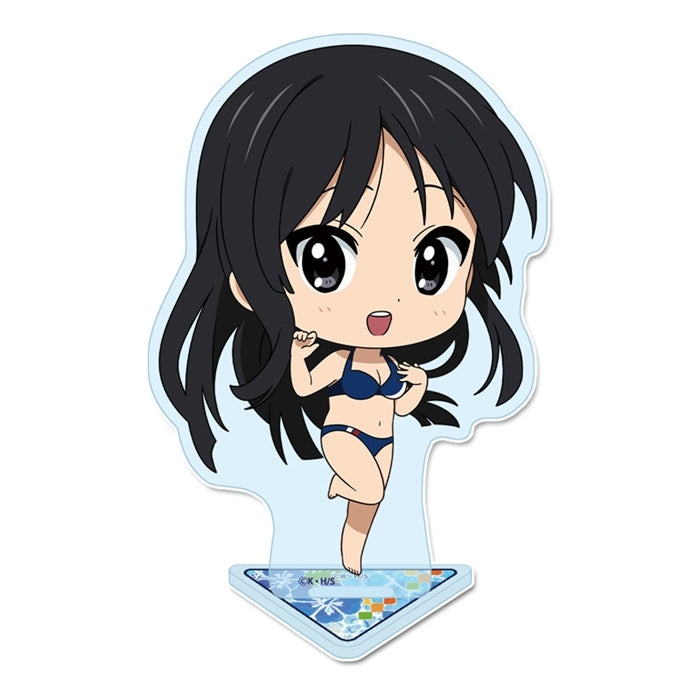 (Goods - Acrylic Stand) K-ON!! PuchiChoco Acrylic Stand (Mio Akiyama) Swimsuit ver.