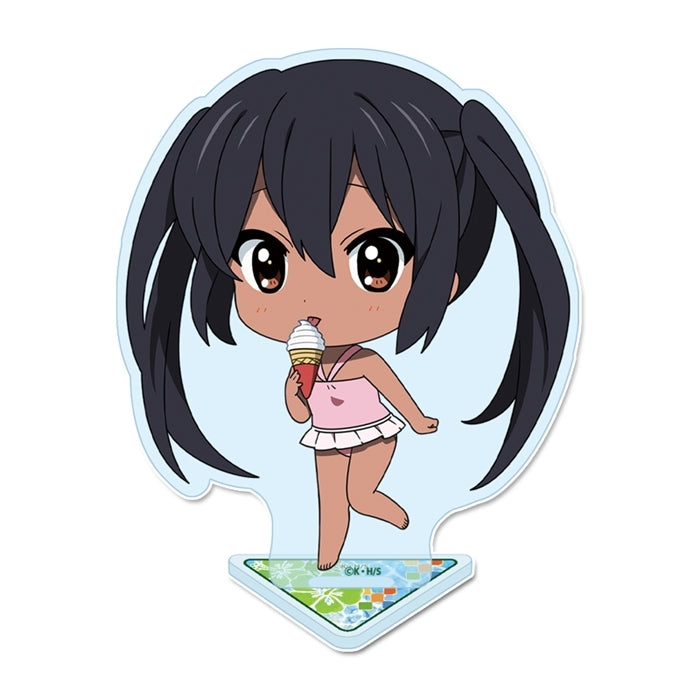 (Goods - Acrylic Stand) K-ON!! PuchiChoco Acrylic Stand (Azusa Nakano) Swimsuit ver.