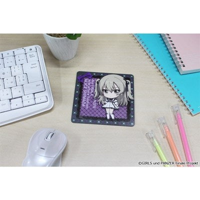 (Goods - Coaster) Girls und Panzer das Finale Puchi Choko Rubber Mat Coaster (Alice Shimada) Subculture Fashion ver.