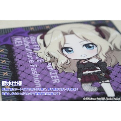 (Goods - Coaster) Girls und Panzer das Finale Puchi Choko Rubber Mat Coaster (Kay) Subculture Fashion ver.