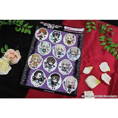 (Goods - Sticker) Girls und Panzer das Finale Puchi Choko Weatherproof Sticker Set (Subculture Fashion ver.)