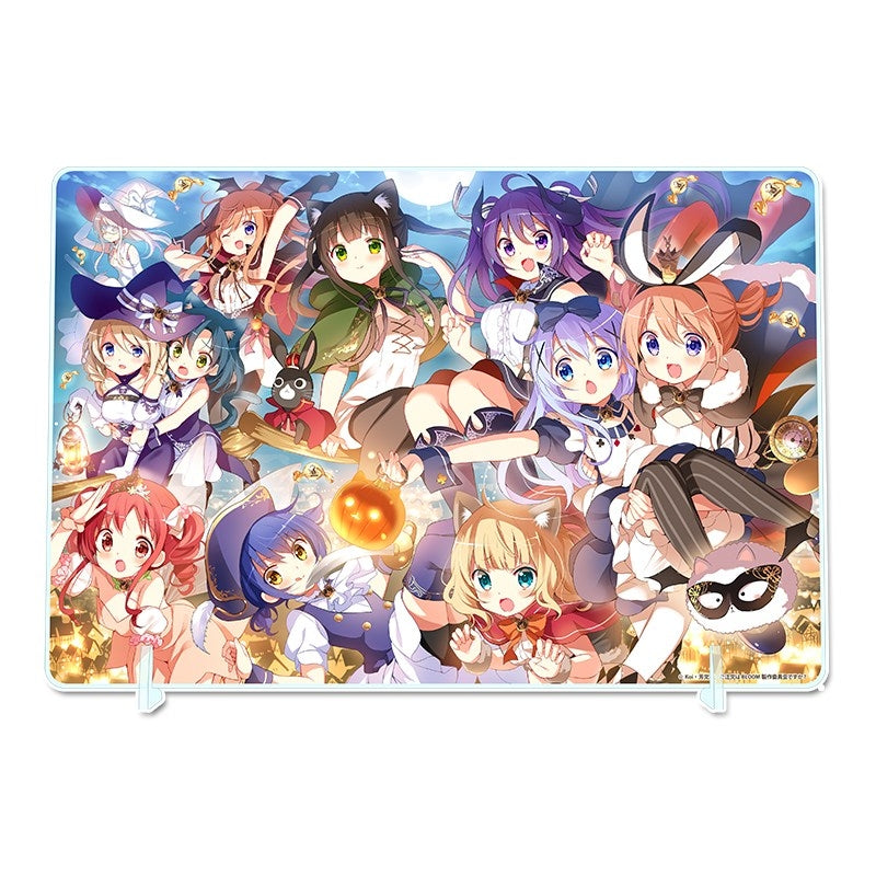 (Goods - Board) Is the Order a Rabbit? BLOOM BIG Acrylic Board (B)