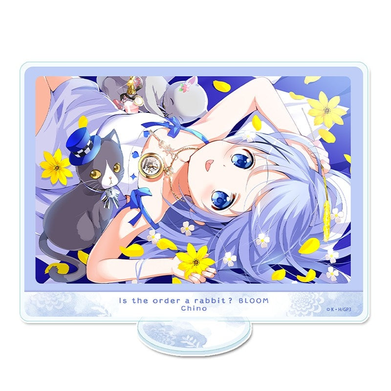 (Goods - Board) Is the Order a Rabbit? BLOOM Acrylic Visual Board (Chino)