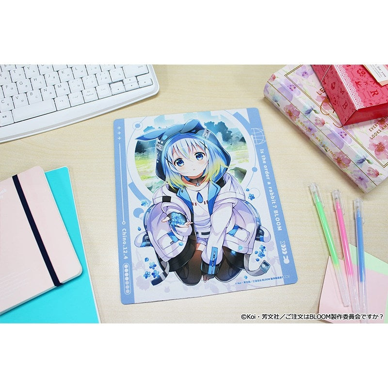 (Goods - Mouse Pad) Is the Order a Rabbit? BLOOM Mouse Pad (Chino (B))