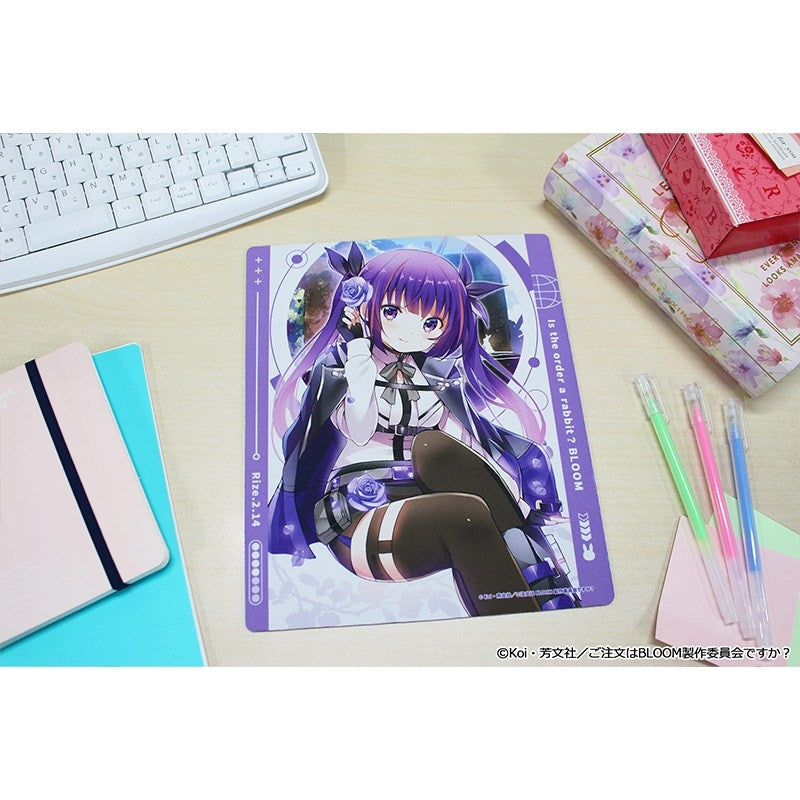 (Goods - Mouse Pad) Is the Order a Rabbit? BLOOM Mouse Pad (Rize (B))