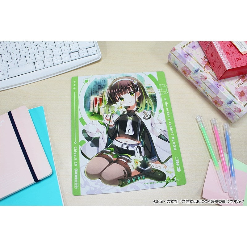 (Goods - Mouse Pad) Is the Order a Rabbit? BLOOM Mouse Pad (Chiya (B))