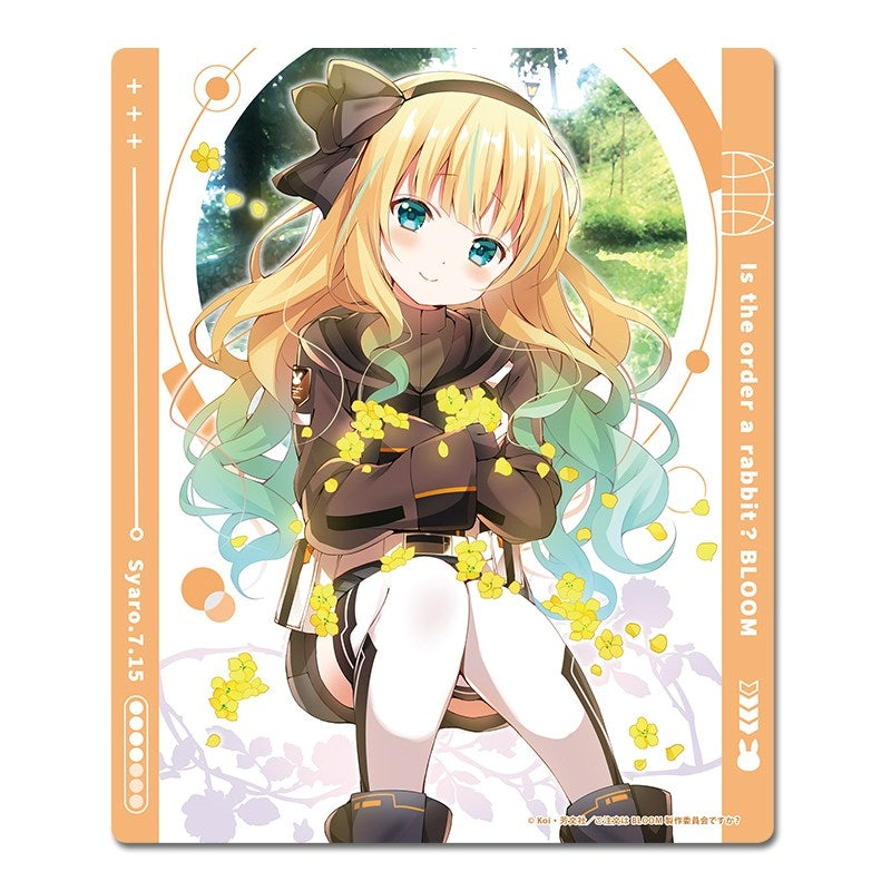 (Goods - Mouse Pad) Is the Order a Rabbit? BLOOM Mouse Pad (Syaro) (B))