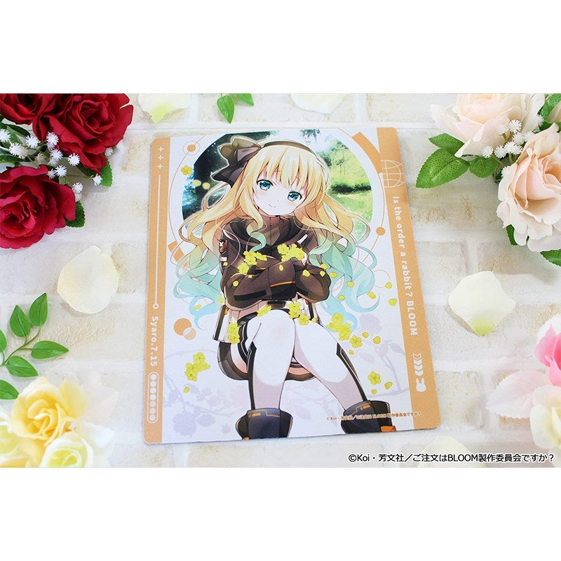 (Goods - Mouse Pad) Is the Order a Rabbit? BLOOM Mouse Pad (Syaro) (B))