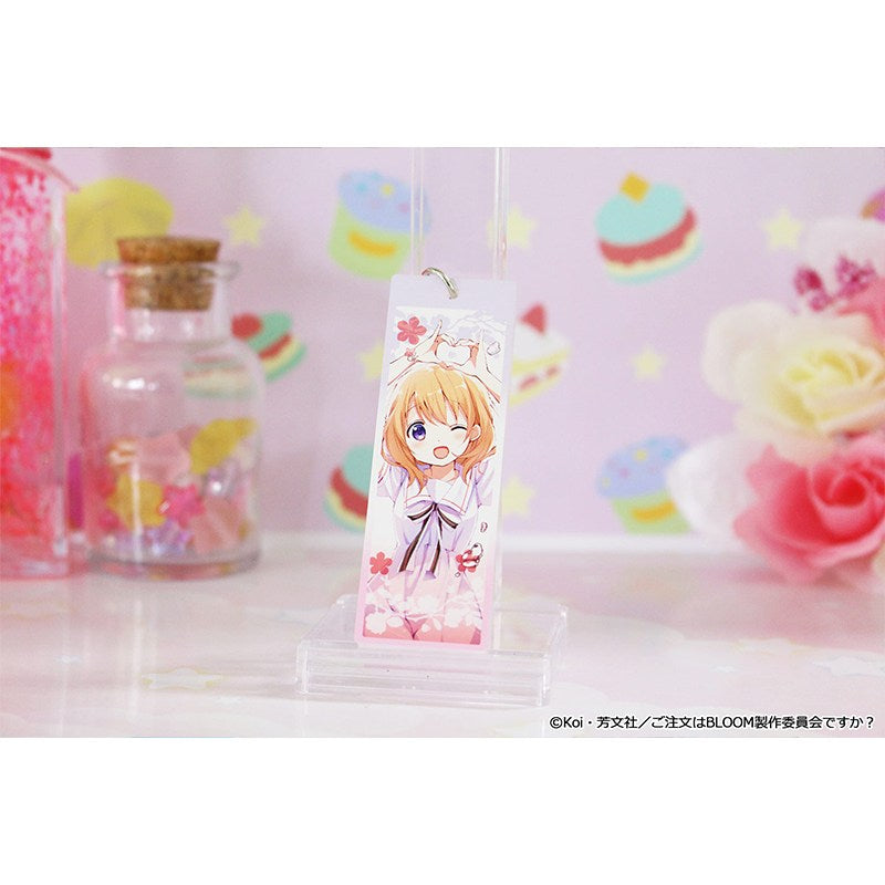 (Goods - Keychain) Is the Order a Rabbit? BLOOM Acrylic Stick Keychain (Cocoa)