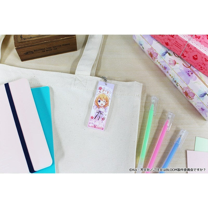 (Goods - Keychain) Is the Order a Rabbit? BLOOM Acrylic Stick Keychain (Cocoa)