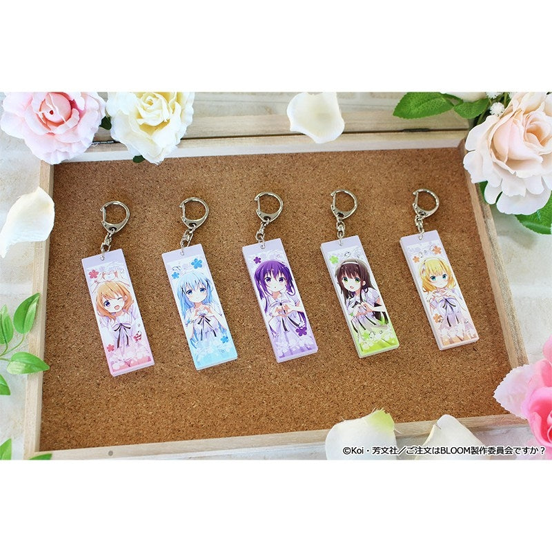 (Goods - Keychain) Is the Order a Rabbit? BLOOM Acrylic Stick Keychain (Rize)