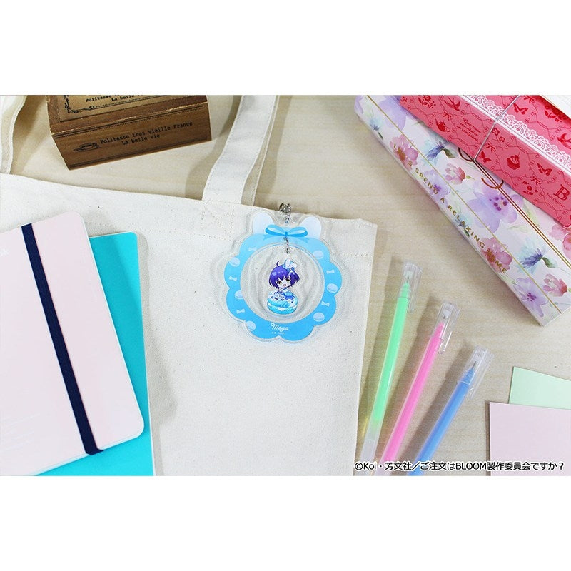 (Goods - Keychain) Is the Order a Rabbit? BLOOM Puchichoco Yurayura Acrylic Keychain (Maya) Macaron ver.