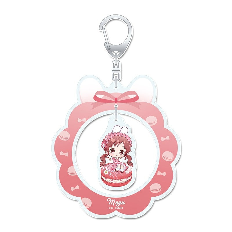 (Goods - Keychain) Is the Order a Rabbit? BLOOM Puchichoco Yurayura Acrylic Keychain (Meg) Macaron ver.