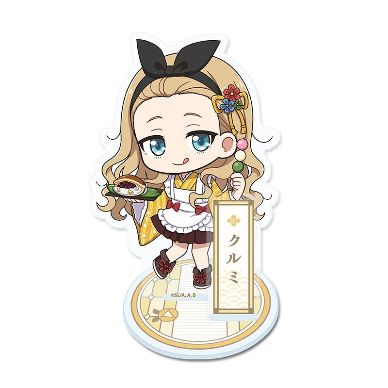 (Goods - Acrylic Stand) Lycoris Recoil TV Anime Puchi Choko Acrylic Stand (Kurumi) Kimono Maid ver.