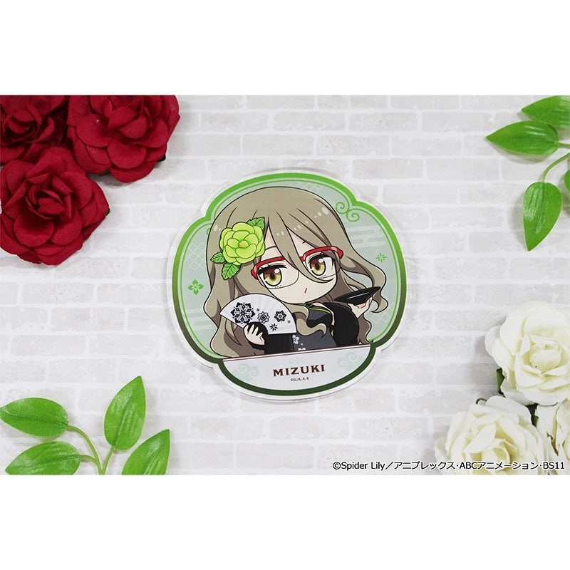 (Goods - Coaster) Lycoris Recoil TV Anime Puchi Choko Acrylic Coaster (Mizuki Nakahara) Chinese ver.