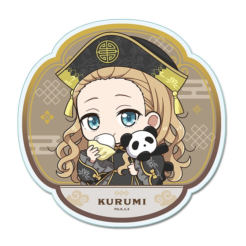(Goods - Coaster) Lycoris Recoil TV Anime Puchi Choko Acrylic Coaster (Kurumi) Chinese ver.