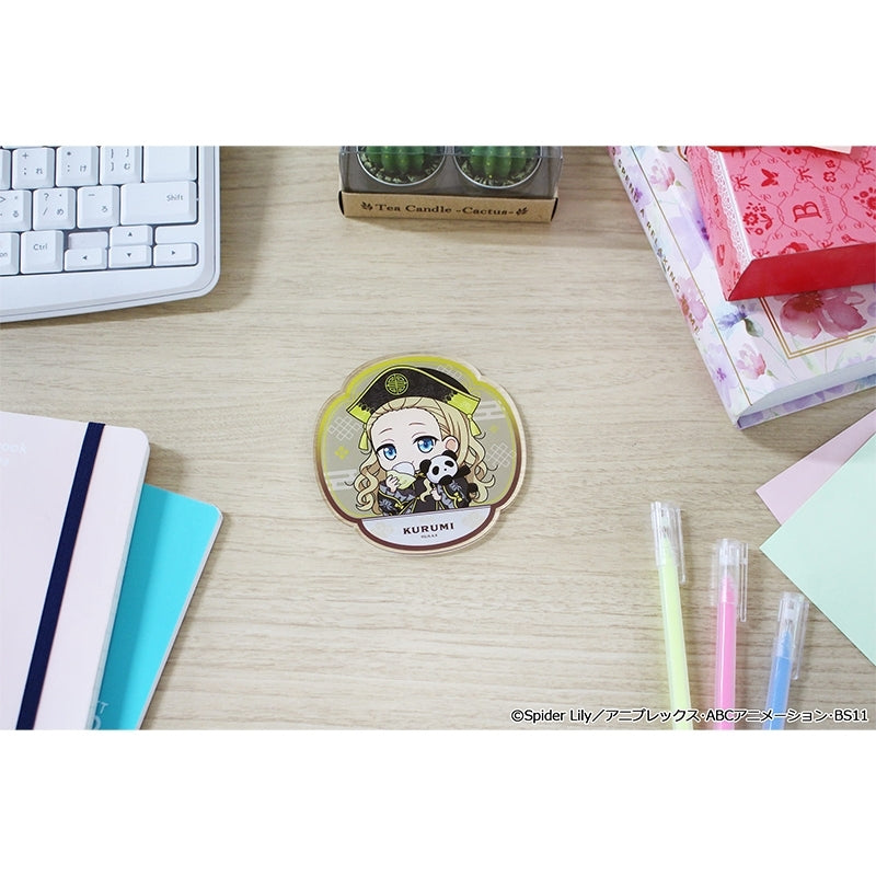 (Goods - Coaster) Lycoris Recoil TV Anime Puchi Choko Acrylic Coaster (Kurumi) Chinese ver.