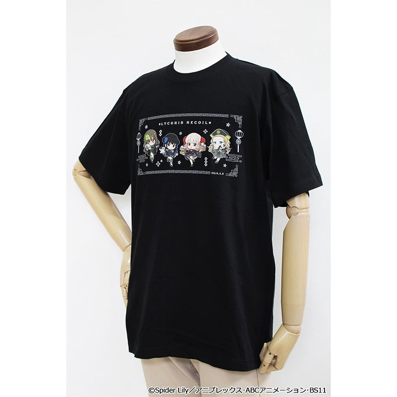 (Goods - Shirt) Lycoris Recoil TV Anime Puchi Choko Graphic T-shirt Chinese ver.