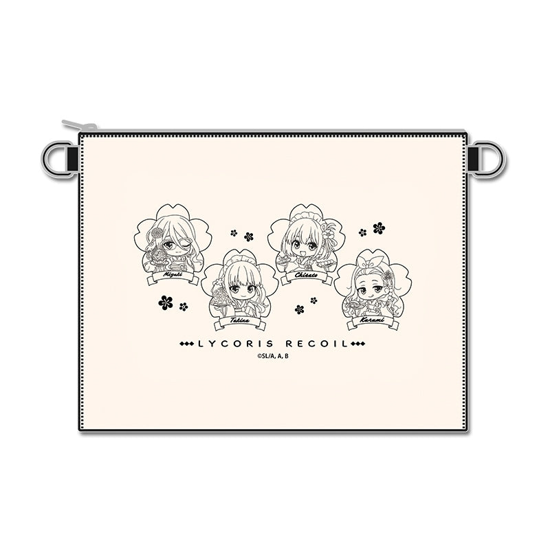 (Goods - Bag) Lycoris Recoil TV Anime Puchi Choko 2WAY Sacoche Bag Kimono Maid ver.